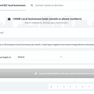 Enrichment data software to find new leads (emails)
