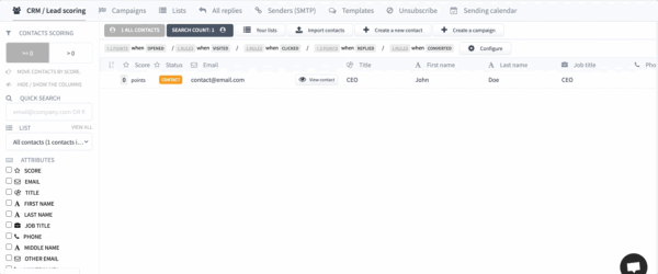 Sales sequence (cadence) newsletter campaigns with unlimited emails to send