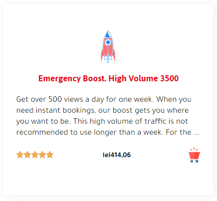 Emergency Boost. High Volume 3500