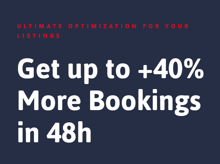 AirbnbSeo | Get up to +40% More Bookings in 48h