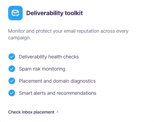 Deliverability Toolkit