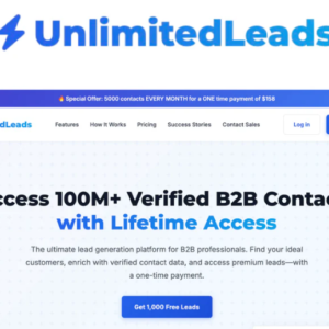 Unlimited Leads | Unlock 100M+ verified B2B leads for life